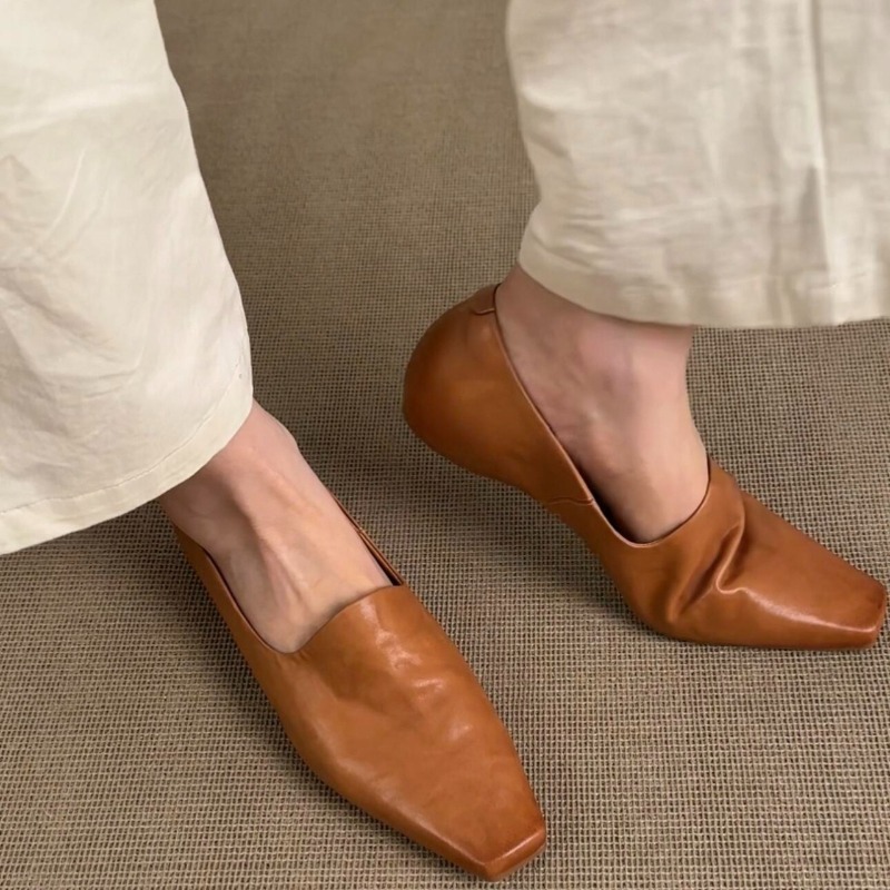 Espadrille Slip On - Sapatos Retro Femininos Slip-on Estilo Britânico