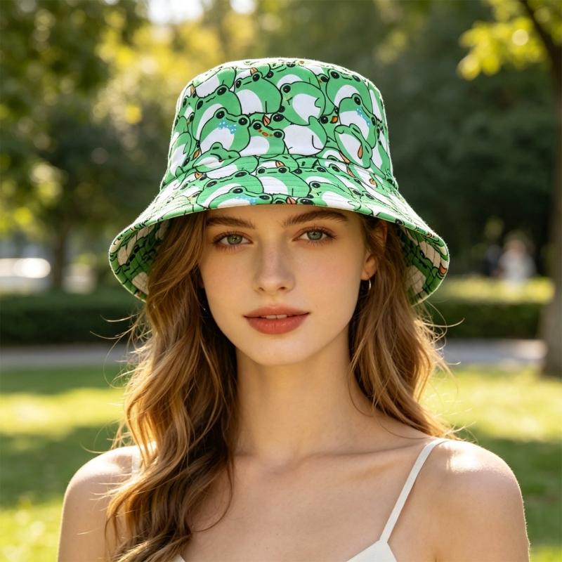 Chapéu com estampa sapos embal - Packable Hat Nylon avaliação e preço