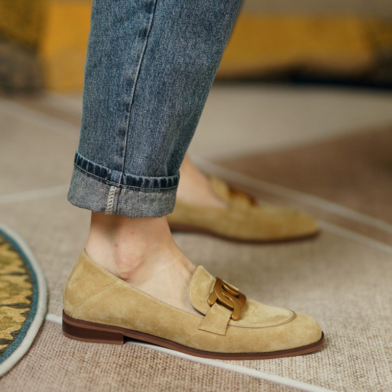 Mocassins de couro camurça par - Casual Sandal Leather avaliação e preço