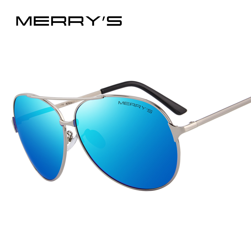 MERRYS-Óculos de sol polarizad - Sunglasses Aviator Polarized avaliação e preço