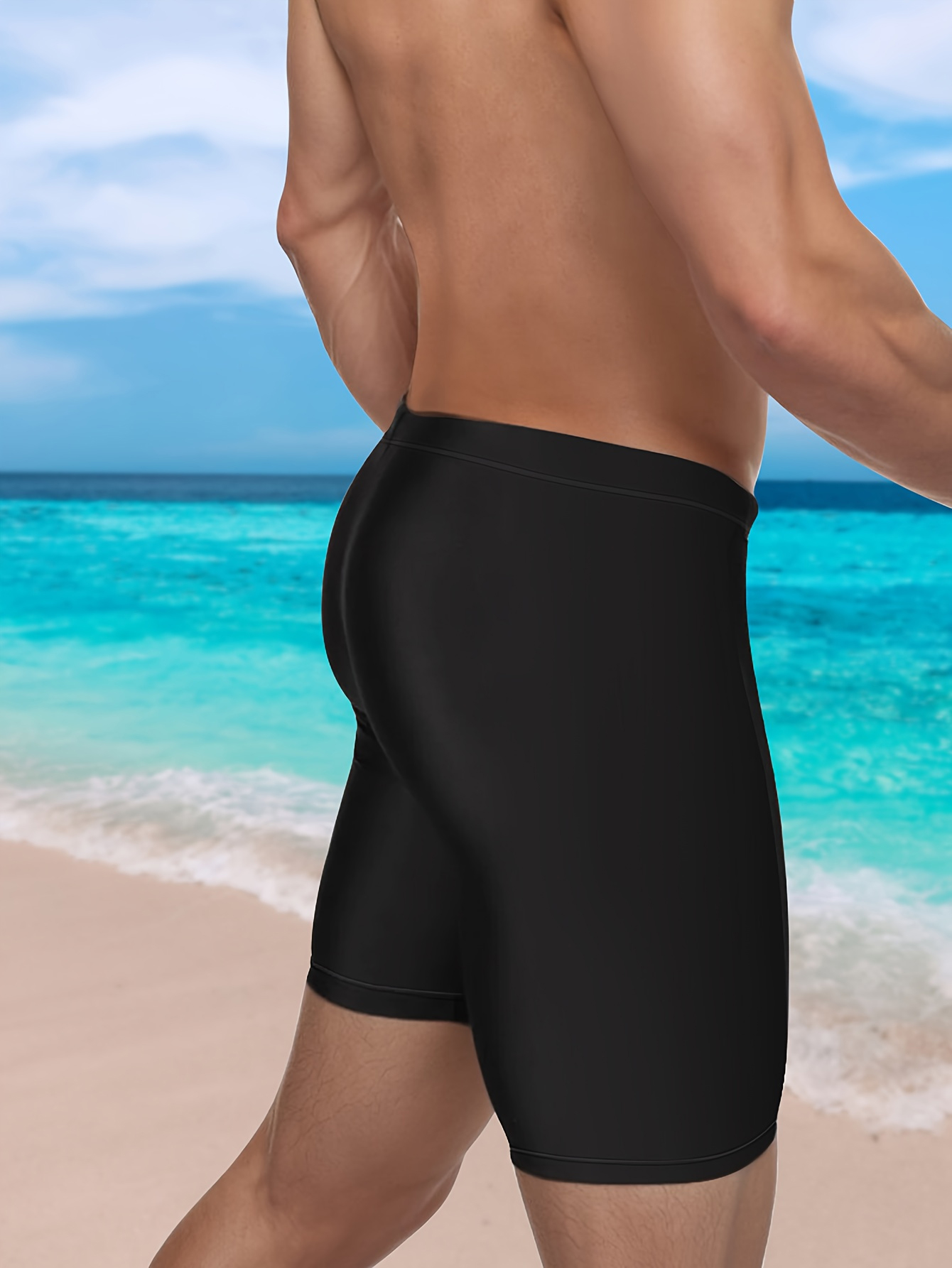 Calções de banho estampados ca - Swim Trunk Quick Dry avaliação e preço