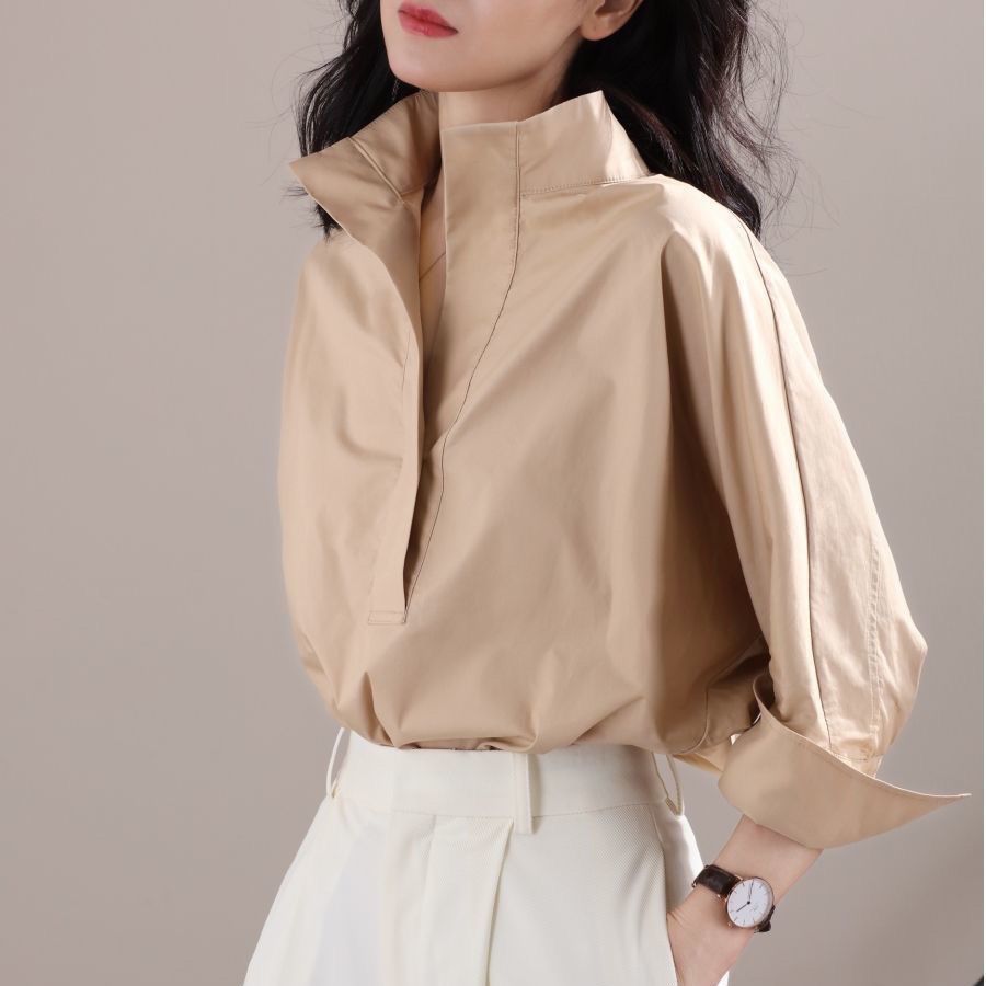 Camisa Feminina Sem Mangas com - Shirt Camp Collar avaliação e preço