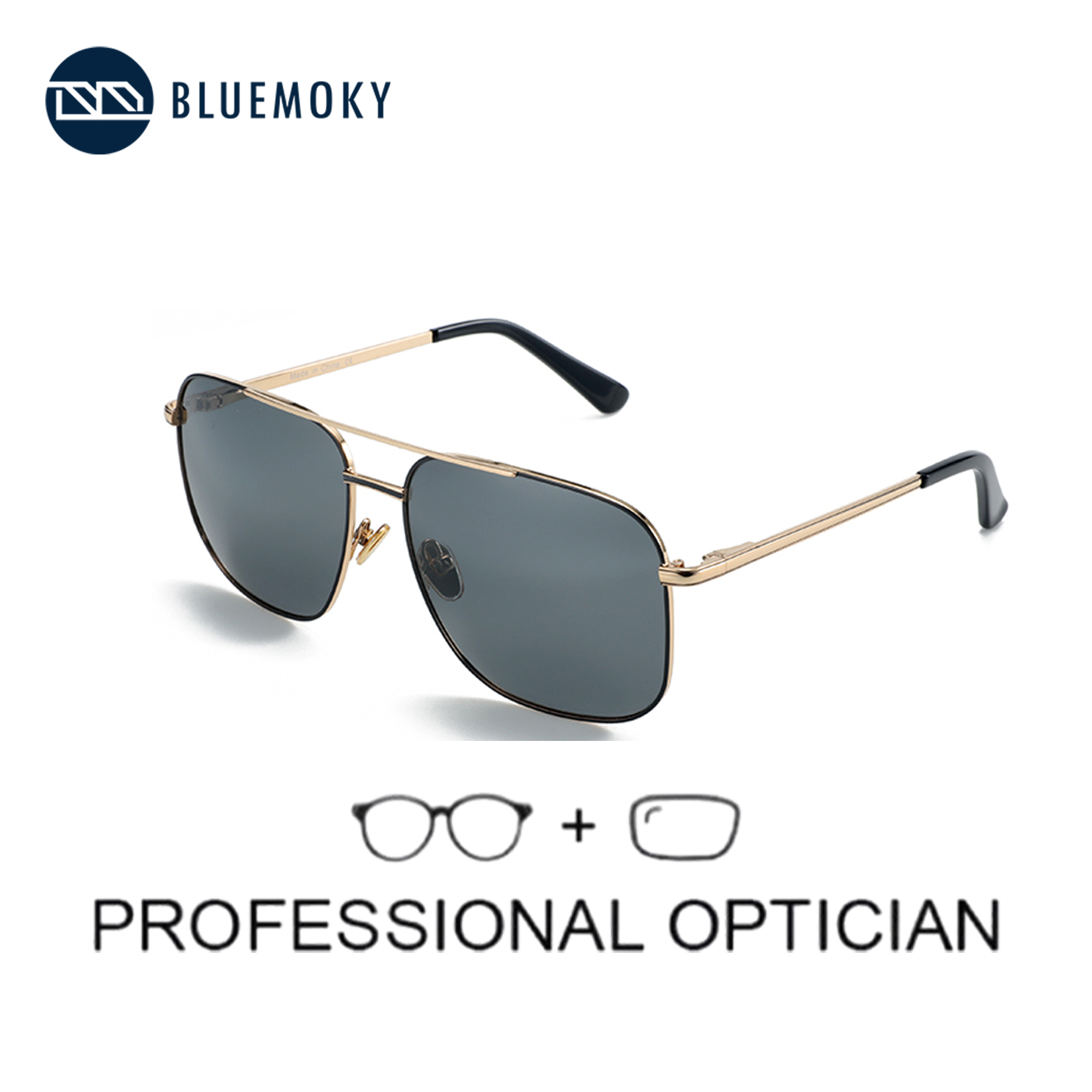 Bluemoky aviador polarizado pr - Sunglasses Aviator Polarized avaliação e preço