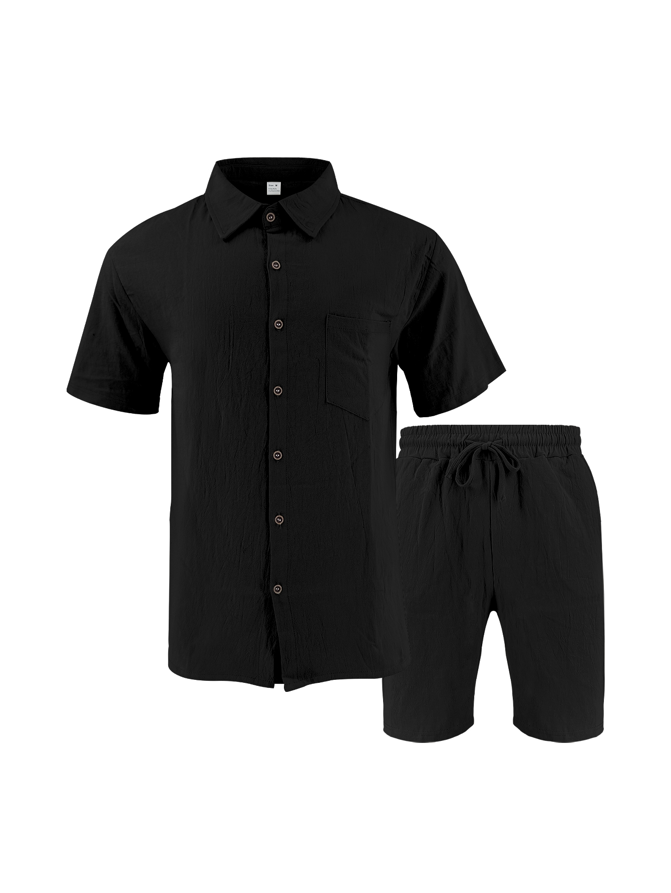 Conjunto Masculino de Linho Te - Short Linen Drawstring avaliação e preço